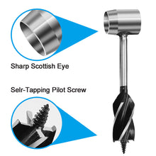 Load image into Gallery viewer, Auger Drill Bits Outdoor Survival Punch Tool Camping Bushcraft Manual Hole Maker Wrench Wood Drill Core Woodworking
