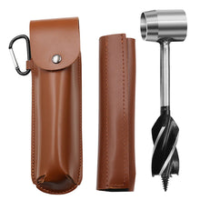 Load image into Gallery viewer, Auger Drill Bits Outdoor Survival Punch Tool Camping Bushcraft Manual Hole Maker Wrench Wood Drill Core Woodworking
