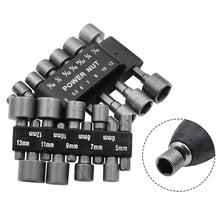 Load image into Gallery viewer, 9/14Pcs Powerful Socket Inner Hexagonal Wrench Hexagonal Handle Screwdriver Socket Extension Rod Pneumatic Screwdriver Insert Tool Set
