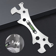 Load image into Gallery viewer, Special Wrench with Level Multifunctional Bend Angle Leveling Wrench Shower Faucet Installation Bathroom Universal Repair Tools

