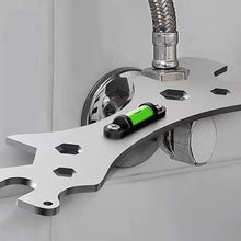 Load image into Gallery viewer, Special Wrench with Level Multifunctional Bend Angle Leveling Wrench Shower Faucet Installation Bathroom Universal Repair Tools
