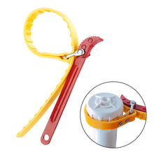 Load image into Gallery viewer, 1Pc Belt Wrench Oil Filter Puller Strap Spanner Chain Wrench Strap Opener Adjustable Strap Opener Cartridge Disassembly Tool
