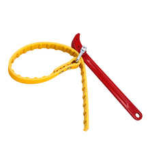 Load image into Gallery viewer, 1Pc Belt Wrench Oil Filter Puller Strap Spanner Chain Wrench Strap Opener Adjustable Strap Opener Cartridge Disassembly Tool
