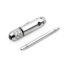 Load image into Gallery viewer, M3-M8 Adjustable Ratchet Wrench 5pcs Hand Tap Tapping Forward and Reverse Tapping Hand Tool Accessory Set
