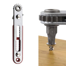 Load image into Gallery viewer, Multifunctional Bidirectional Forward and Reverse Ratchet Screwdriver Elbow Flat Head Wrench Cross Screwdriver Slotted Tool
