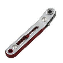 Load image into Gallery viewer, Multifunctional Bidirectional Forward and Reverse Ratchet Screwdriver Elbow Flat Head Wrench Cross Screwdriver Slotted Tool
