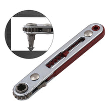 Load image into Gallery viewer, Multifunctional Bidirectional Forward and Reverse Ratchet Screwdriver Elbow Flat Head Wrench Cross Screwdriver Slotted Tool

