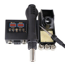 Load image into Gallery viewer, 8898 Heat Gun Electric Soldering Iron Dual Digital Display Two in One Welding Station Welding Maintenance Tool Combination
