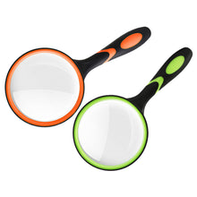 Load image into Gallery viewer, 10X Magnifying Glass For Kids Seniors Handheld Reading Magnifier 50mm Magnifying Lens For Reading Science Nature Exploration
