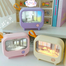 Load image into Gallery viewer, 1Pc TV Painting Night Light Led Cute Child Learning Table Lamp Room Home Decoration Atmosphere Lighting Mini Desktop Birthday Gift
