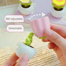 Load image into Gallery viewer, Mini LED Flower Night Light Cute Small Table Lamp Desktop Ornament Bedside Bedroom Ambient Lights Children Toy Kids Holiday Gift
