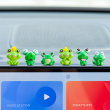 Load image into Gallery viewer, Cute Car Interior Decoration Car Mini Frog Decoration Car Supplies Center Console Ornament
