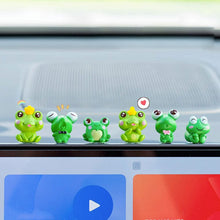 Load image into Gallery viewer, Cute Car Interior Decoration Car Mini Frog Decoration Car Supplies Center Console Ornament
