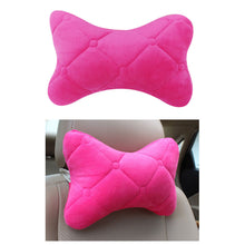 Load image into Gallery viewer, Car Headrest Neck Pillow Cotton Seat Car Neckrest Support Breathable Fabric Cover for Winter

