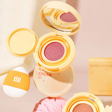 Load image into Gallery viewer, Powder Blusher Air Cushion Tinted Brightening Stick Lipstick Blusher Stick Eyes Cheek and Lip Tint Waterproof Moisturizing Cream Multi Stick Makeup
