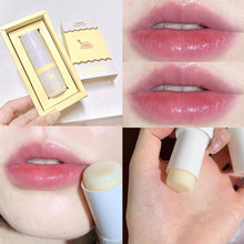 Load image into Gallery viewer, Cheese Lipstick Stick Moisturizes and Fades Hydrating Lip Lines Lipstick Base Lip Mask Lipstick Water-light Mirror Lip Balm
