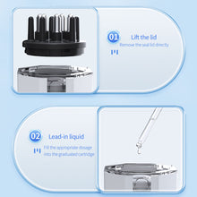 Load image into Gallery viewer, Mini Paste Lotion Metal Head Care Scalp Applicator Household Scalp Care Liquid Massage Comb Hair Growth Nourish Portable Hair Comb
