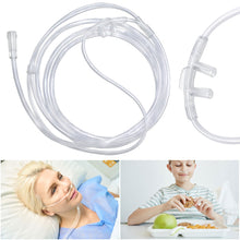 Load image into Gallery viewer, Disposable Plastic Oxygen Tube Nasal Cannula Oxygen Tube Independent Packing Medical Care Machine Breathing Cannula
