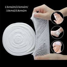 Load image into Gallery viewer, Mesh Type Elastic Bandage Soft Rebound Breathable Bandage Cylindrical Elastic Stretch Finger Joint Bandage Fixed Mesh Cover
