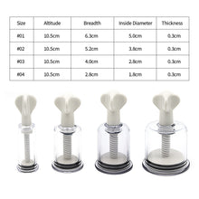 Load image into Gallery viewer, Vacuum Twist Rotary Cupping Nipple Enlargement NO-Pump Suction Enlarger Health Care Body Cups Back Gua Sha Ventosas Suction Cup

