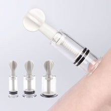 Load image into Gallery viewer, Vacuum Twist Rotary Cupping Nipple Enlargement NO-Pump Suction Enlarger Health Care Body Cups Back Gua Sha Ventosas Suction Cup
