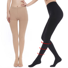 Load image into Gallery viewer, Traceless High Elastic 2 Pressure Compression Stockings Nursing Compression Stocking Unisex Medical Class Sleep Feet Varicose Vein Socks
