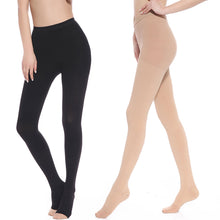 Load image into Gallery viewer, Traceless High Elastic 2 Pressure Compression Stockings Nursing Compression Stocking Unisex Medical Class Sleep Feet Varicose Vein Socks

