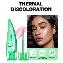 Load image into Gallery viewer, Pearlescent Glassy Lip Oil Changing Lip Gloss Natural Pink Moisturizing Color Lip Balm Reduce Lip Lines Jelly Plump Lips Care

