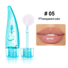 Load image into Gallery viewer, Pearlescent Glassy Lip Oil Changing Lip Gloss Natural Pink Moisturizing Color Lip Balm Reduce Lip Lines Jelly Plump Lips Care
