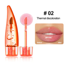 Load image into Gallery viewer, Pearlescent Glassy Lip Oil Changing Lip Gloss Natural Pink Moisturizing Color Lip Balm Reduce Lip Lines Jelly Plump Lips Care
