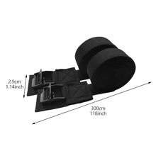 Load image into Gallery viewer, 2Pcs 9.8ft Car Roof Rack Kayak Cam Buckle Lashing Strap Luggage Strap Polyester Quick Release Lashing With Buckles
