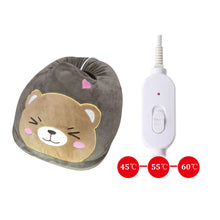 Load image into Gallery viewer, Super Soft Winter Warm Electric Foot Warmer Heater Power Saving Warm Foot Cover Feet Heating Pads for Home Office
