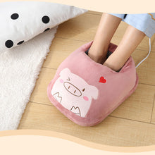 Load image into Gallery viewer, Super Soft Winter Warm Electric Foot Warmer Heater Power Saving Warm Foot Cover Feet Heating Pads for Home Office
