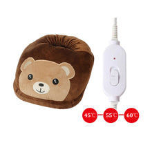 Load image into Gallery viewer, Super Soft Winter Warm Electric Foot Warmer Heater Power Saving Warm Foot Cover Feet Heating Pads for Home Office
