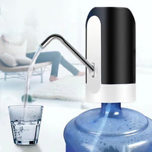 Load image into Gallery viewer, Automatic Electric Water Gallon Pump Drink Dispenser Electric Magic Tap Water Bottle Pump USB Desktop Rechargeable Water Pump
