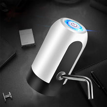 Load image into Gallery viewer, Automatic Electric Water Gallon Pump Drink Dispenser Electric Magic Tap Water Bottle Pump USB Desktop Rechargeable Water Pump
