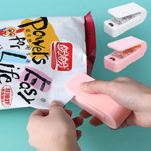 Load image into Gallery viewer, Mini Heat Bag Sealing Machine Package Sealer Bags Thermal Plastic Food Bag Closure Portable Sealer Packing Kitchen Accessories
