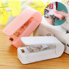 Load image into Gallery viewer, Mini Heat Bag Sealing Machine Package Sealer Bags Thermal Plastic Food Bag Closure Portable Sealer Packing Kitchen Accessories
