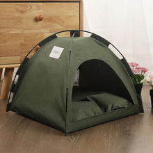 Load image into Gallery viewer, Pet Tent Bed Cats House Supplies Products Accessories Warm Cushions Furniture Sofa Basket Beds Winter Clamshell Kitten Tents Cat
