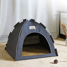 Load image into Gallery viewer, Pet Tent Bed Cats House Supplies Products Accessories Warm Cushions Furniture Sofa Basket Beds Winter Clamshell Kitten Tents Cat
