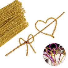 Load image into Gallery viewer, 100pcs Chenille Stem Pipe Kids DIY Creative Toys Chenille Sticks Cleaners Kindergarten Educational Handmade Material Plush Strips
