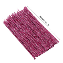Load image into Gallery viewer, 100pcs Chenille Stem Pipe Kids DIY Creative Toys Chenille Sticks Cleaners Kindergarten Educational Handmade Material Plush Strips
