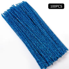 Load image into Gallery viewer, 100pcs Chenille Stem Pipe Kids DIY Creative Toys Chenille Sticks Cleaners Kindergarten Educational Handmade Material Plush Strips
