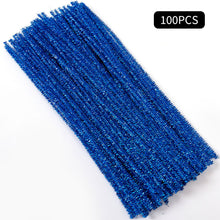 Load image into Gallery viewer, 100pcs Chenille Stem Pipe Kids DIY Creative Toys Chenille Sticks Cleaners Kindergarten Educational Handmade Material Plush Strips
