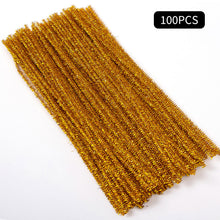 Load image into Gallery viewer, 100pcs Chenille Stem Pipe Kids DIY Creative Toys Chenille Sticks Cleaners Kindergarten Educational Handmade Material Plush Strips
