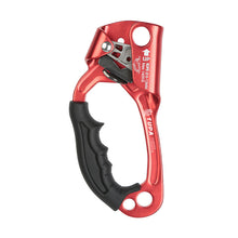 Load image into Gallery viewer, Outdoor Mountaineering Rock Climbing SRT Left Right Hand Ascender Professional Caving Device Mountaineer Handle Ascender Climbing Rope Tools
