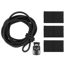 Load image into Gallery viewer, Outdoor Tactical Flag Bungee Elastic Fastener Strap Shock Cord Retention Molle Webbing Loop Cord Lock Secure Vest Attachment Fixed Strap
