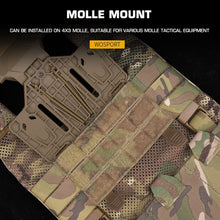 Load image into Gallery viewer, Tactical Military MOLLE Folding Navigation Board CS Airsoft Map Case Admin Panel Mobile Phone Holder for Screen Size 4.7-6.7in

