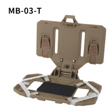 Load image into Gallery viewer, Tactical Military MOLLE Folding Navigation Board CS Airsoft Map Case Admin Panel Mobile Phone Holder for Screen Size 4.7-6.7in
