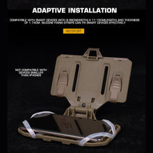 Load image into Gallery viewer, Tactical Military MOLLE Folding Navigation Board CS Airsoft Map Case Admin Panel Mobile Phone Holder for Screen Size 4.7-6.7in

